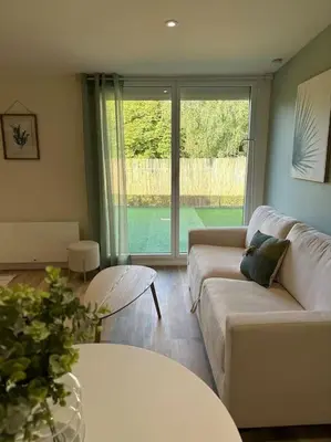 Coin salon dans l'établissement *CASA Iguazu*