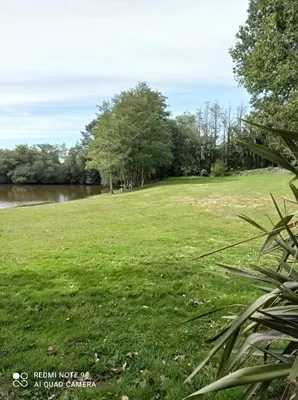 Paysage naturel près de le camping