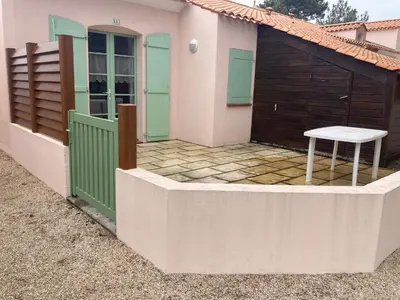 Plan de l'établissement Maison 4-5 pers à Saint Jean de Monts avec piscine, proche plage et forêt - FR-1-323-478