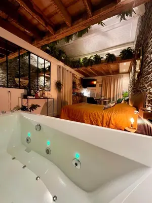 Plan de l'établissement LOVE ROOM JUNGLE - LES PETITS PLAISIRS
