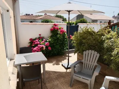 Jardin de l'établissement Les Hortensias