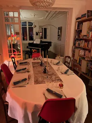 Restaurant ou autre lieu de restauration dans l'établissement Maison Bout du monde château Angers hyper centre