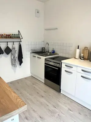 Cuisine ou kitchenette dans l'établissement VULCAIN 2, 11ème, Ile de Nantes, 4pers, parking inclus