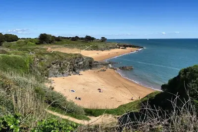Paysage naturel près de la maison de vacances