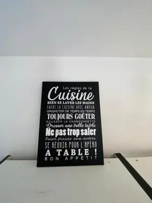 Certificat, récompense, panneau ou autre document affiché dans l'établissement Maisonnette 2/4 personnes en bord de sevre