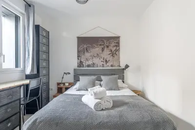 Un ou plusieurs lits dans un hébergement de l'établissement Le Renoir - Maison au calme à 20min de Nantes