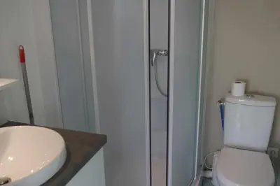 Salle de bains dans l'établissement Appartement NOIRMOUTIER