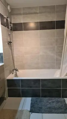Salle de bains dans l'établissement Le nid