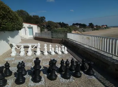 Plan de l'établissement Studio 2 personnes proche plage parking gratuit : 27