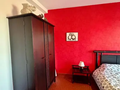 Un ou plusieurs lits dans un hébergement de l'établissement Appartement 2 chambres près plage, animaux admis - FR-1-323-309