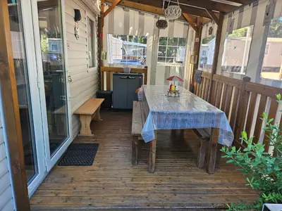 Plan de l'établissement Mobil home 6 personnes