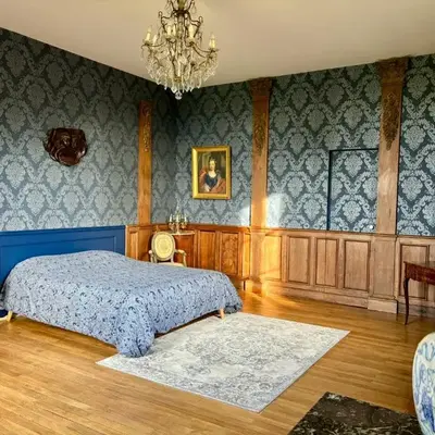 Château de la Pervenchère gîte Baroque