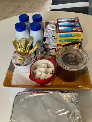 Nourriture dans l'appartement ou à proximité