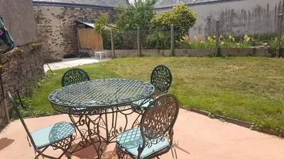 Jardin de l'établissement Nouveau gîte Beaulieu à Combree