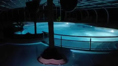Piscine de l'établissement ZEcamping 4 sauna hammam et jacuzzi piscine couverte animaux acceptés ou située à proximité