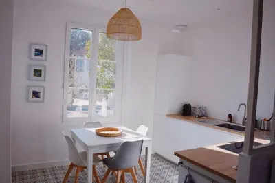 Plan de l'établissement Maison de vacances de charmes au bord de la mer