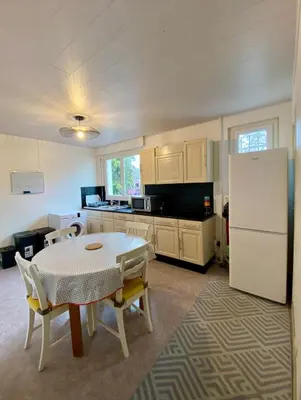 Cuisine ou kitchenette dans l'établissement La Boissière