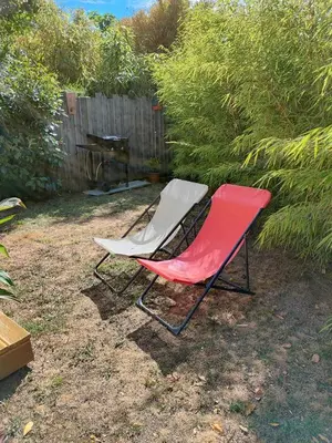 Jardin de l'établissement PORNICHET maison classée 3 étoiles à 700m plage a pieds