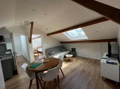 Cuisine ou kitchenette dans l'établissement Chez Marina et Morgan Appartement 2 chambres
