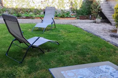 Jardin de l'établissement Gite du Porche 79700 Mauléon 20min Puy du FOU