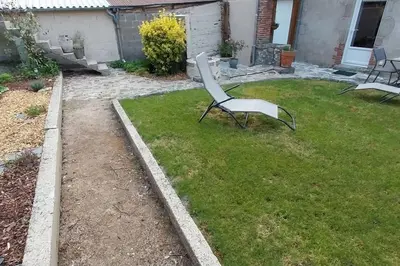 Jardin de l'établissement Gite du Porche 79700 Mauléon 20min Puy du FOU