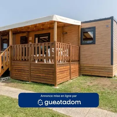 Mobil-home 40m - Piscine - Jardin
