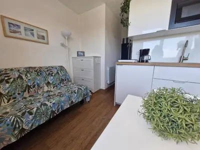 Cuisine ou kitchenette dans l'établissement Studio - Marina 4 - 17 allée des Pinons - 5-1