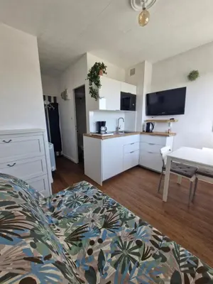 Cuisine ou kitchenette dans l'établissement Studio - Marina 4 - 17 allée des Pinons - 5-1