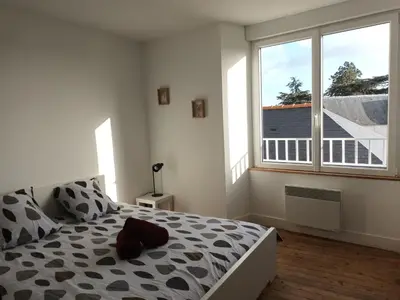 Un ou plusieurs lits dans un hébergement de l'établissement citybreak des balcons d'Ancenis