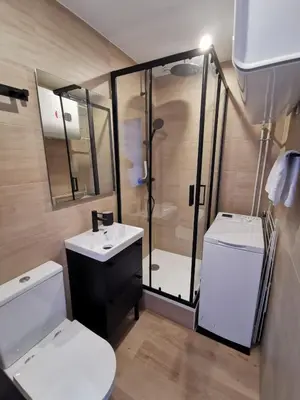 Salle de bains dans l'établissement Cosy et central - Le Berlingot nantais