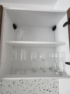 Cuisine ou kitchenette dans l'établissement Appartement Plein Centre