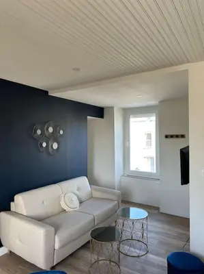 Coin salon dans l'établissement *CASA Ushuaia*