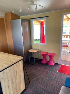 Plan de l'établissement Mobil Home 5 personnes - Camping *** Les Ollivaud-