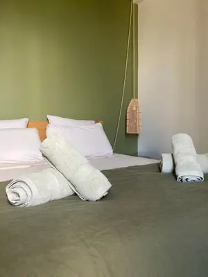 Un ou plusieurs lits dans un hébergement de l'établissement Ô Bord de Loire