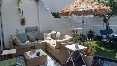 Jardin de l'établissement Mon coin de Paradis