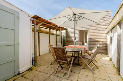 Terrasse ou espace extérieur de l'établissement La Joséphine - Maison avec terrasse