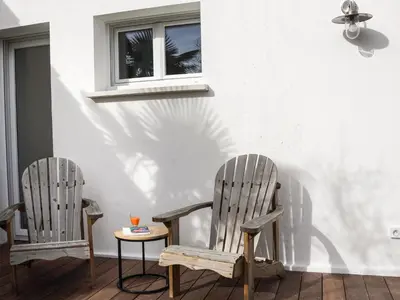 Coin salon dans l'établissement Holiday Home Ty Gwen by Interhome
