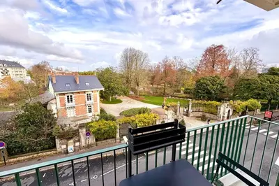 Balcon ou terrasse dans l'établissement Joli T2 face au Jardin des Plantes