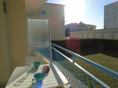 Balcon ou terrasse dans l'établissement Les Vignes