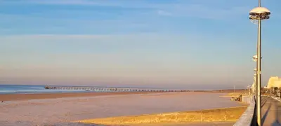 Vue générale sur la mer ou vue sur la mer prise depuis la maison de vacances