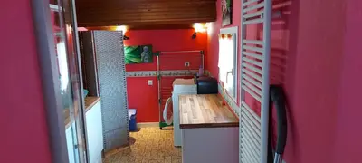 Cuisine ou kitchenette dans l'établissement Maison ZEN climatisée
