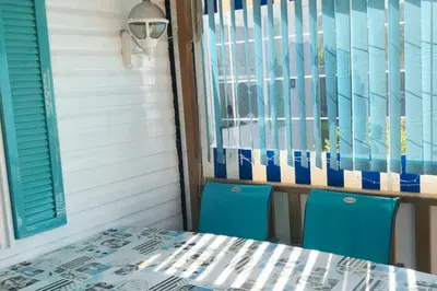 Plan de l'établissement Bungalow Charmant à La Baule, Piscine