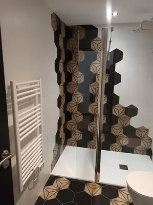 Salle de bains dans l'établissement Charmant logement atypique et calme
