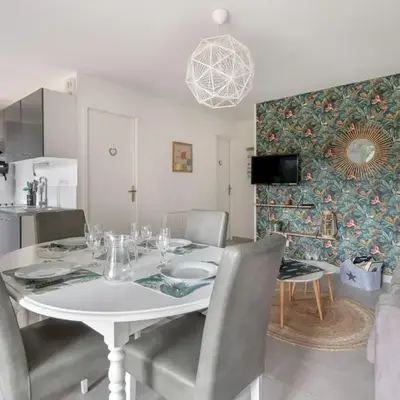 Appartement dans résidence calme à 100m de la plage