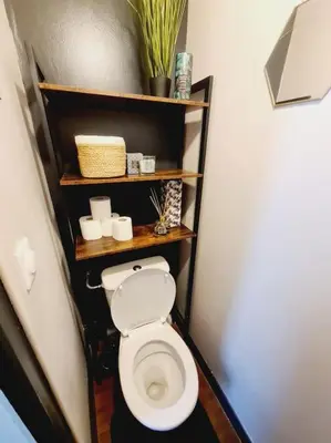 Salle de bains dans l'établissement L'anjou - St Nazaire - Comme à la maison