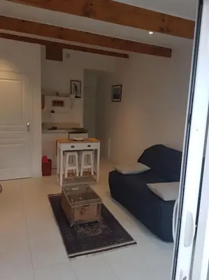 Cuisine ou kitchenette dans l'établissement STUDIO 