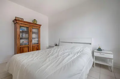 Un ou plusieurs lits dans un hébergement de l'établissement Détente tout près de la plage de Sainte-Marguerite