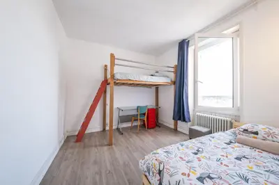 Un ou plusieurs lits dans un hébergement de l'établissement gite pierre percée bord de Loire proche Nantes