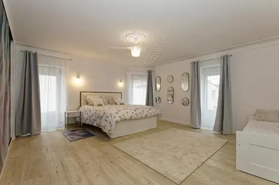 Un ou plusieurs lits dans un hébergement de l'établissement Gîte Belle Entrée