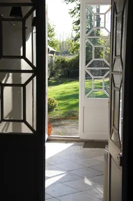 Jardin de l'établissement Le Domaine Du Cormier